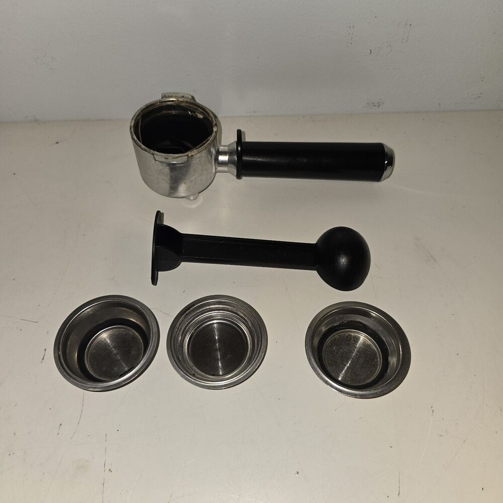 DeLonghi ECP3630 Espresso Machine Cappuccino Maker Replacement Portafilter W/Cup